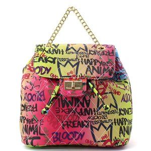 What's on your Mind Graffiti Backpack